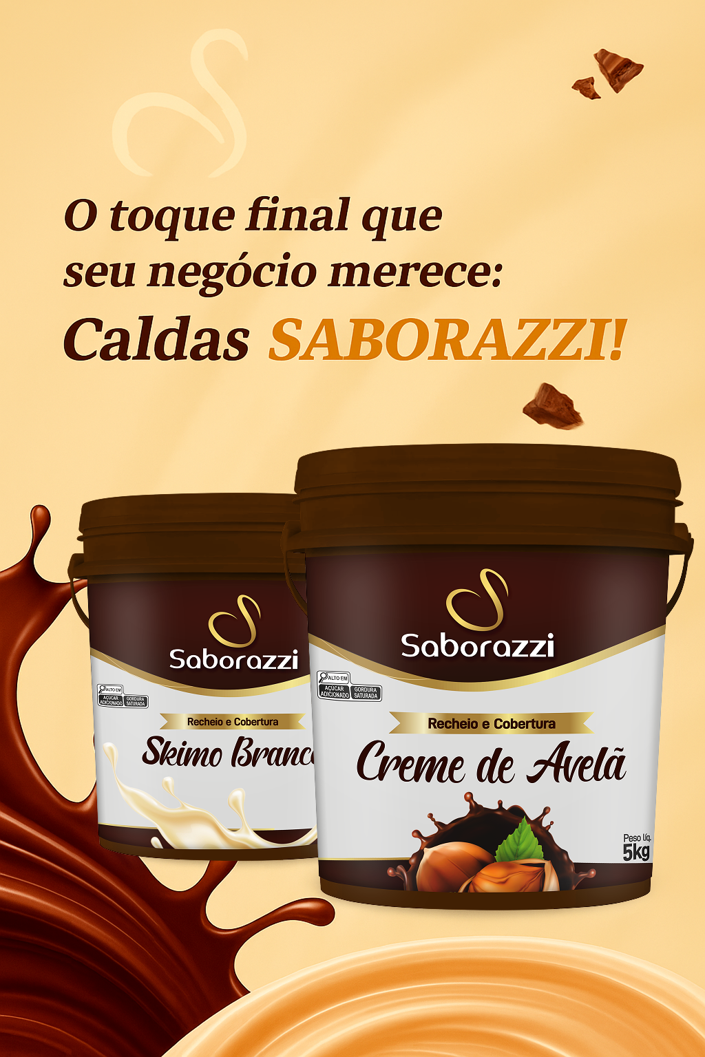 Banner Caldas Saborazzi Mobile